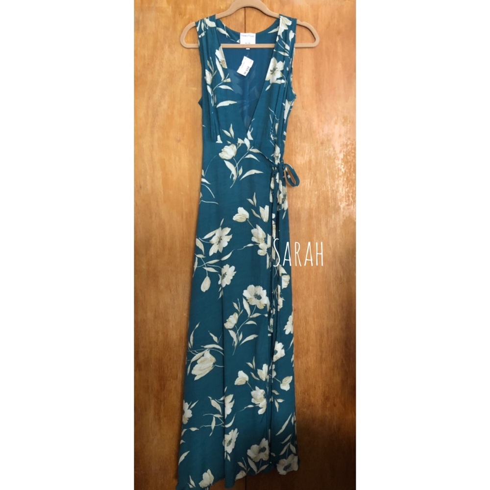 Privacy Please Wrap Maxi Dress